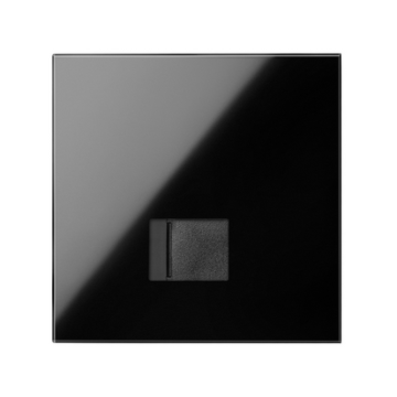 Panel 1-krotny 1 gniazdo RJ45 czarny Simon100 Kontakt-Simon 10020106-138