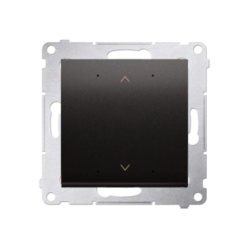 Sterownik do rolet WiFi SHUTTER antracyt, metalizowany Simon54 GO Kontakt-Simon DEZ1W.01/48