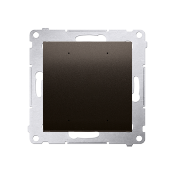 Sterownik WiFi SWITCH brązowy, matowy, metalizowany Simon54 GO Kontakt-Simon DEW1WA.01/46 Sterownik WiFi SWITCH brązowy, matowy, metalizowany Simon54 GO Kontakt-Simon DEW1WA.01/46