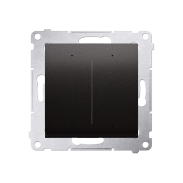 Sterownik oświetlenia WiFi SWITCH D antracyt, metalizowany Simon54 GO Kontakt-Simon DEW2W.01/48 Sterownik oświetlenia WiFi SWITCH D antracyt, metalizowany Simon54 GO Kontakt-Simon DEW2W.01/48