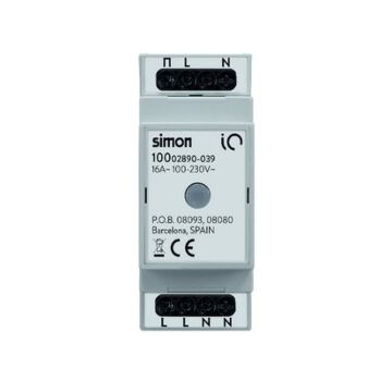 Włącznik iO na szynę DIN 2 wyjścia Simon100 Kontakt-Simon 10002890-039