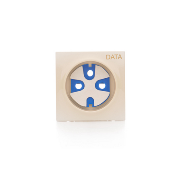 Pokrywa do gniazda DATA kremowy Simon54 Kontakt-Simon DGD1P/41
