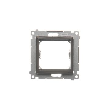 Adapter na osprzęt standardu 45x45 mm brąz mat Simon54 Kontakt-Simon DA45.01/46 Adapter na osprzęt standardu 45x45 mm brąz mat Simon54 Kontakt-Simon DA45.01/46