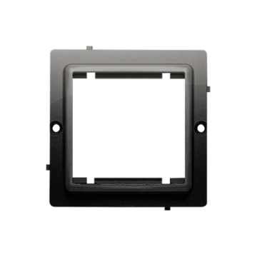 Adaper na osprzęt standardu 45x45 mm czarny mat Basic Kontakt-Simon BMA45/49 Adaper na osprzęt standardu 45x45 mm czarny mat Basic Kontakt-Simon BMA45/49