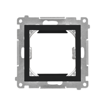 Adapter na osprzęt standardu 45x45 mm czarny mat Simon55 Kontakt-Simon TA45.01/149