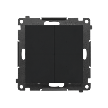 Nadajnik bateryjny WiFi max 28 akcji CONTROL B czarny mat Simon55 GO Kontakt-Simon TENB1W.01/149