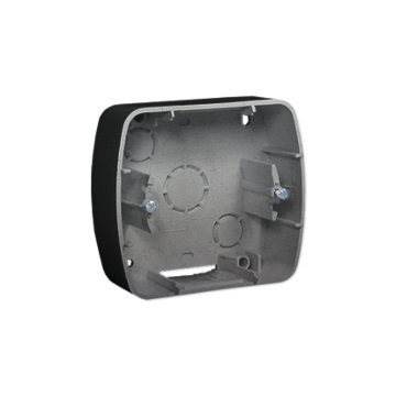 Puszka natynkowa 1-krotna aluminiowy, metalizowany Simon Akord Kontakt-Simon APN1/26 Puszka natynkowa 1-krotna aluminiowy, metalizowany Simon Akord Kontakt-Simon APN1/26