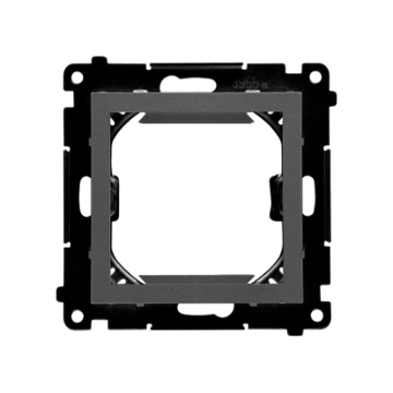 Adapter na osprzęt standardu 45x45 mm grafitowy mat Simon55 Kontakt-Simon TA45.01/116