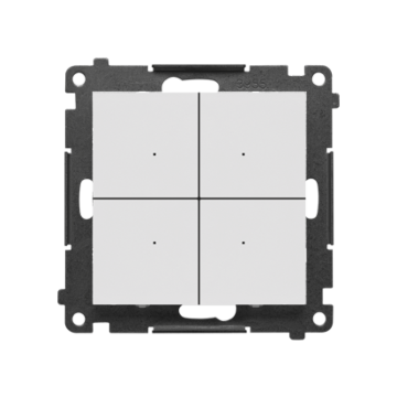 Kontroler WiFi max 30 akcji CONTROL jasnoszary mat Simon55 GO Kontakt-Simon TEK1W.01/114