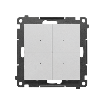 Nadajnik bateryjny WiFi max 28 akcji CONTROL B aluminium mat Simon55 GO Kontakt-Simon TENB1W.01/143