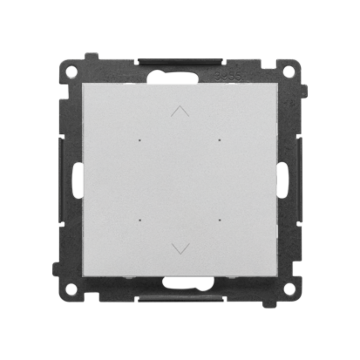 Sterownik do rolet WiFi SHUTTER aluminium mat Simon55 GO Kontakt-Simon TEZ1W.01/143