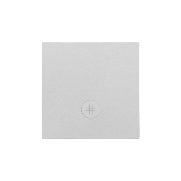 Klawisz pojedynczy aluminium mat Simon55 Kontakt-Simon TKW7L/143