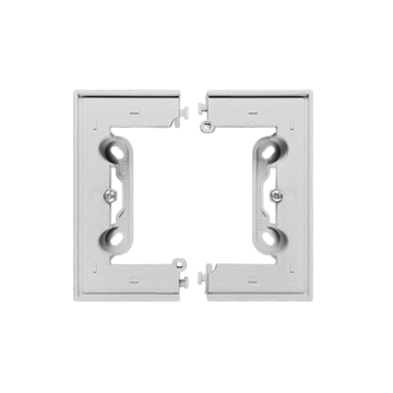 Puszka natynkowa składana pojedyncza aluminium mat Simon55 Kontakt-Simon TSC/143