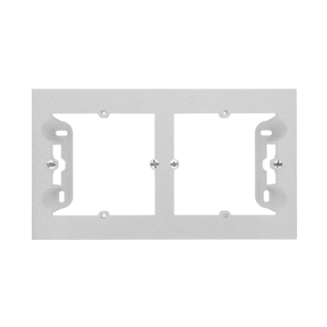 Puszka natynkowa 2-krotna aluminium mat Simon55 Kontakt-Simon TPN2/143