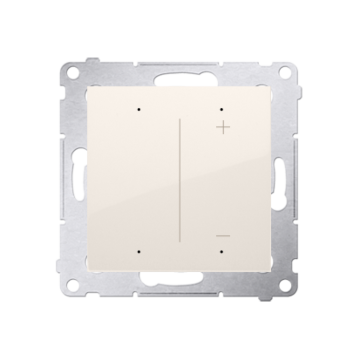 Ściemniacz LED WiFi kremowy Simon54 GO Kontakt-Simon DESW1W.01/41