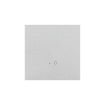 Klawisz pojedynczy z piktogramem klucza aluminium mat Simon55 Kontakt-Simon TKWK1/143