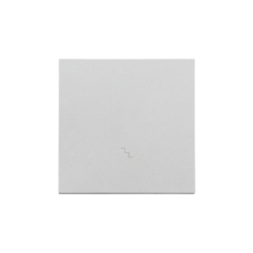 Klawisz pojedynczy aluminium mat Simon55 Kontakt-Simon TKW6/143
