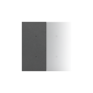 Klawisz 1/2 personalizowany grafitowy mat Simon55 Kontakt-Simon TKE2X/116