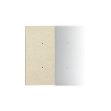 Klawisz 1/2 personalizowany szampański mat Simon55 Kontakt-Simon TKE2X/144