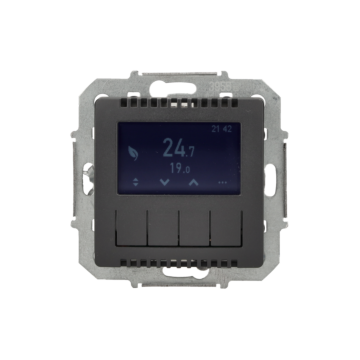 Regulator temperatury z wyświetlaczem grafit Simon82 Kontakt-Simon 8200811-038