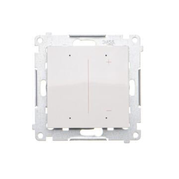 Ściemniacz do żarówek LED 230 V WiFi biały Simon54 GO Kontakt-Simon DESL1W.01/11