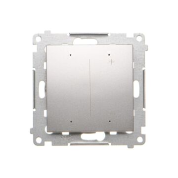 Ściemniacz do żarówek LED 230 V WiFi srebrny mat Simon54 GO Kontakt-Simon DESL1W.01/43