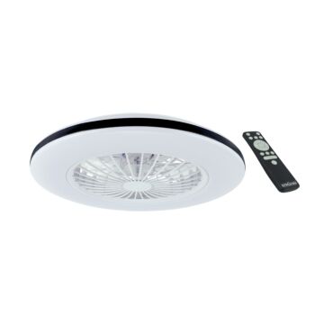 Oprawa plafon LED HALNY C 48W 4100K 2400lm 160° lampa biały/czarny STRUHM 04816
