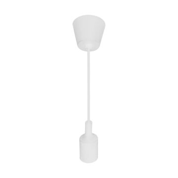 Oprawa wisząca lampa sufitowa VOLTA WHITE E27 60W biała STRUHM 03526
