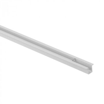 Profil do taśm LED PW-02 podtynkowy biały + klosz transparentny 2m Eco Light EC20844