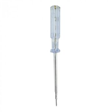 Próbnik tester napięcia 110-250V 190mm PN-2 dioda LED przezroczysty .MORE M20358