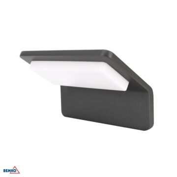 Oprawa elewacyjna LED VALANT 9W 4000K 650lm 120° IP65 grafit Bemko C25-EL1-N-009GR-4K