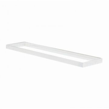 Ramka montażowa natynkowa do paneli LED zatrzask biała Eco Light EC79125