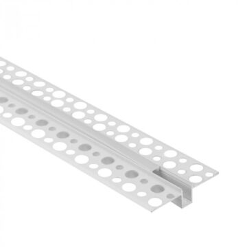 Profil do taśm LED GPW01 podtynkowy biały + klosz mleczny 1m Eco Light EC20893