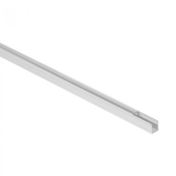 Profil do taśm LED PW-01 natynkowy anodowany + klosz transparentny 1m Eco Light EC20851