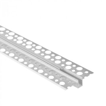 Profil do taśm LED GPW-02 podtynkowy anodowany + klosz transparentny 2m Eco Light EC20881