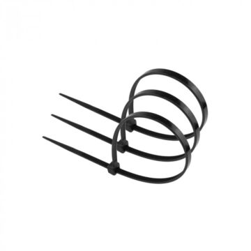 Opaska kablowa zaciskowa trytytka PREMIUM OKP-36200B 3.6x200mm czarna .MORE M20516