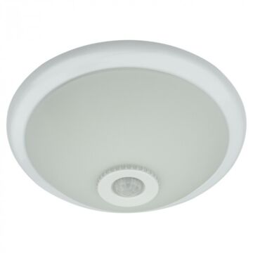 Oprawa plafon 2xE27 lampa z czujnikiem ruchu IP20 czarna Eco Light EC61071