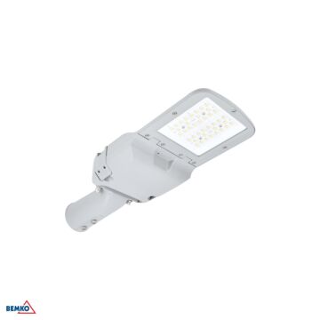 Oprawa uliczna LED AVENUE lampa 50W 4000K 9250lm IP66 jasnoszara Luxmena C82-AVN-050B0-74S2-9006-T2M