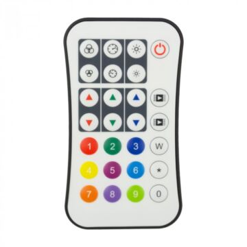 Pilot do sterownika taśm LED RGB/RGBW R9 RF 1-strefowy digital cyfrowych IC biały Eco Light EC61352