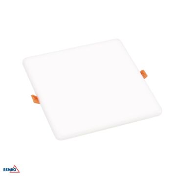 Oprawa downlight LED WALED lampa wpuszczana 18W 4000K 1550lm 120° biała Bemko C70-DLW-S185-180-4K-WH