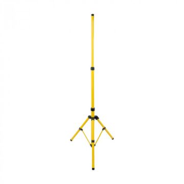 Statyw pojedynczy do naświetlaczy LED żółty Eco Light EC79642