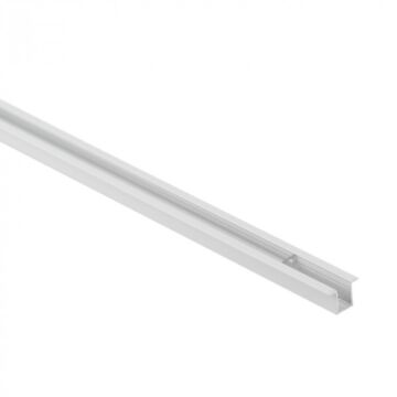 Profil do taśm LED PW-01 natynkowy biały + klosz transparentny 1m Eco Light EC20854