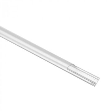 Profil do taśm LED RW02 narożny anodowany + klosz transparentny 2m Eco Light EC20861