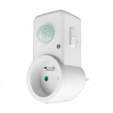 Czujnik ruchu PIR CP-10B BIAŁY Eco Light EC20343