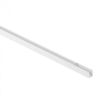 Profil do taśm LED NW02 natynkowy biały + klosz transparentny 2m Eco Light EC20824