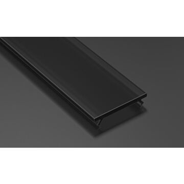 Klosz do profili LED A B C D G Y Z czarny 1m Eco Light EC20234