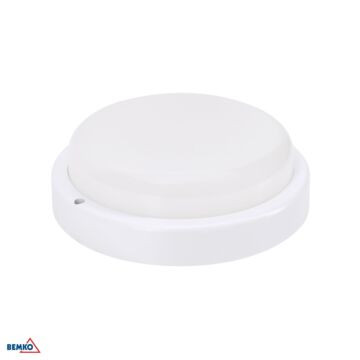 Oprawa hermetyczna LED KANLO cz. ruchu 12W 4000K 1150lm 120° IP54 biały Bemko C45-KAN2-12-WHR-4K-MS