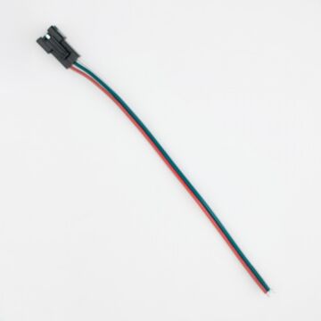 Złączka LED MONO CCT COB jednostronna wtyk JST 3PIN z przewodem 10mm Eco Light EC61570
