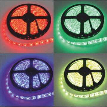 Taśma LED RGB 300 wodoodporna 14.4W 2700lm IP63 5m Eco Light EC79368