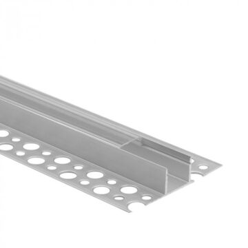 Profil do taśm LED GN03 natynkowy anodowany + klosz transparentny 3m Eco Light EC20661